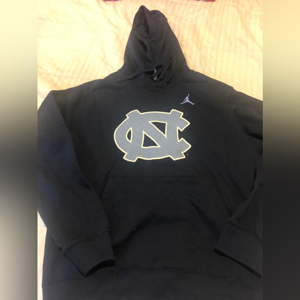 Jordan Men's Navy and Gray Hoodie